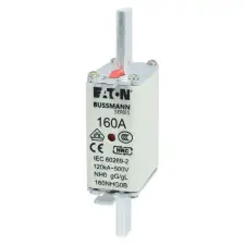 EATON 160NHG0B NH-betét 160A, DIN 0 méret, 500V AC, gG/gL villanyszerelés