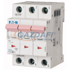 EATON 164868 Kismegszakító, 6kA PL6-B1/3 - 1 A, 3P, karakterisztika: B villanyszerelés