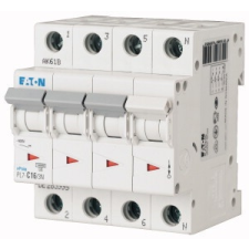 EATON 165271 PL7-C2/3N Kismegszakító. 3P+N, 2A, C karakterisztika, 10kA villanyszerelés