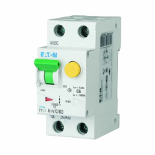  EATON 165711 PFL7-6/1N/C/03 Áramvédő-kismegszak. 10kA 1p+N villanyszerelés