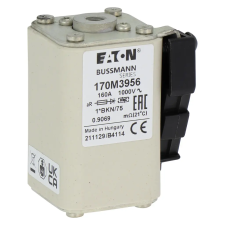  EATON 170M3956 Gyors biztosíték betét, félvezetők védelmére 1000V, 160A, 1* villanyszerelés