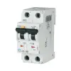  EATON 177867 FRB hibaáram a védelem túláram, A típus, C kar, 2-pólus, In=20A, Idn=0,3A, Ir=250A, Icn=6kA