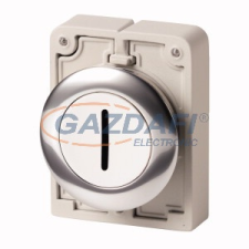 EATON 182938 Reteszelt nyomógomb,30mm,lapos,fehér,"I" villanyszerelés