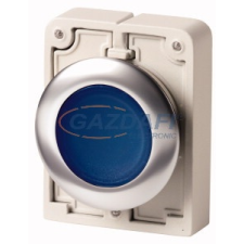 EATON 188062 Világító nyomógomb,fém,30mm,lapos,kék, M30I-FDL-B villanyszerelés