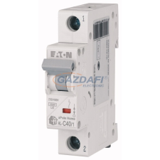 EATON 194735 Home kismegszakító 4,5kA, 1P, 40A, C jelleggörbe villanyszerelés