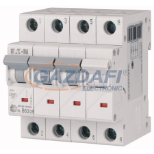 EATON 194807 Home kismegszakító 4,5kA, 3P+N, 63A, B jelleggörbe villanyszerelés