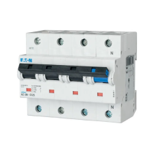 EATON 211829 AZ-3N-D100 Kismegszakító, 20kA 3-pól.+null villanyszerelés