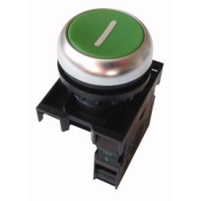 EATON 216512 M22-D-G-X1/K10 Nyomógomb, lapos, zöld, kpl. villanyszerelés