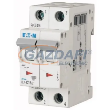  EATON 263350 PL7-B50/2 Kismegszakító, 10kA 2pól. villanyszerelés