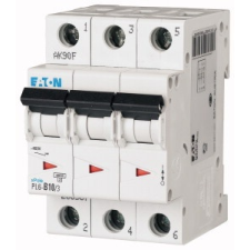 EATON 286599 PL6-C10/3 Kismegszakító, 6kA 3 pólus villanyszerelés