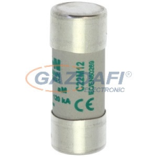 EATON C22M12 Hengeres betét 22x58mm, 690V AC, aM villanyszerelés