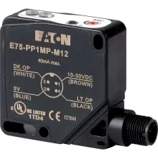 EATON EATON 166998 E75-PPA010P-M12 Opt. Sensor Intelli,10cm, DC, Conn. villanyszerelés
