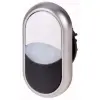 EATON EATON 216704 M22-DDL-WS Kettős világító nyomógomb (fekete-fehér)