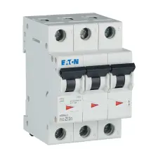 EATON EATON 239174 FAZ6-C20/3N Kismegszakító, 6kA 3pól.+null villanyszerelés
