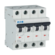 EATON EATON 279057 FAZ-C10/4 Kismegszakító, 15kA 4-pól. villanyszerelés