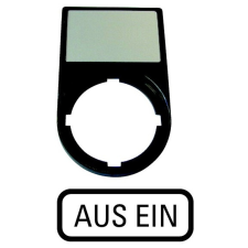 Eaton Electric Gmbh Eaton felirati tábla tartó + tábla, m22s-st-d10-216490 villanyszerelés