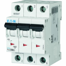 Eaton Electric Gmbh Eaton kismegszakító, 6ka három pólus, pl6-b40/3-286593 villanyszerelés