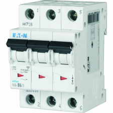 Eaton Electric Gmbh Eaton kismegszakító, 6ka három pólusú, faz6-b6/3-239110 villanyszerelés