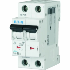 Eaton Electric Gmbh Eaton kismegszakító, 6ka két pólusú, faz6-b25/2-239090 villanyszerelés