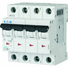 Eaton Electric Gmbh Eaton kismegszakító, 6ka négy pólusú, faz6-b40/4-239187 villanyszerelés