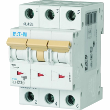 Eaton Electric Gmbh Kismegszakító 3P D 13A 10kA PL7-D13/3 (263420) villanyszerelés