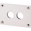 EATON M22-E2 216543 Beépítő keret 2 beépítési hely (Ø x Ma) 22 mm x 72 mm Szürke 1 db (216543)