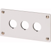 EATON M22-E3 216544 Beépítő keret 3 beépítési hely (Ø x Ma) 22 mm x 72 mm Szürke 1 db (216544)