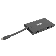 EATON Tripp Lite U442-DOCK3-B dokkoló állomás és port replikátor Vezetékes USB 3.2 Gen 2 (3.1 Gen 2) Type-C Fekete (U442-DOCK3-B) laptop kellék