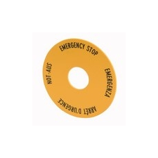 EATON Y7-216465 DE/ EN/ FR/ IT VÉSZ-KI tábla (216465) villanyszerelés