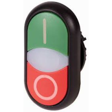 EATON Y7-216701 nyomógomb+lámpa kiemelve kettős világító nyomógomb (216701) villanyszerelés