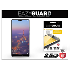 Eazyguard Huawei P20 gyémántüveg képernyővédő fólia - Diamond Glass 2.5D Fullcover - fekete mobiltelefon kellék