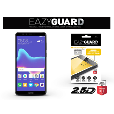 Eazyguard LA-1352 Diamond Glass 2.5D Fullcover Huawei Y9 (2018) Gyémántüveg képernyővédő - Fekete mobiltelefon kellék