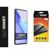 Eazyguard LA-1849 OnePlus 9 gyémántüveg képernyővédő fólia - Diamond Glass 2.5D Fullcover, fekete mobiltelefon kellék