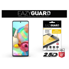 Eazyguard Samsung A715F Galaxy A71 gyémántüveg képernyővédő fólia - Diamond Glass 2.5D Fullcover - fekete mobiltelefon kellék