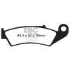 EBC BRAKES EBC FA143 fékbetét szett (1 tárcsához) EBC Brakes Futómű és fék alkatrészek Fékbetétek (tárcsafék)