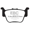 EBC BRAKES EBC FA373R fékbetét garnitúra (1 tárcsához) (PROX 37.208502 megfelelője) EBC Brakes Futómű és fék alkatrészek Fékbetétek (tárcsafék)