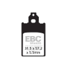 EBC BRAKES EBC SFA116 robogó fékbetét szett (1 tárcsához) EBC Brakes Futómű és fék alkatrészek Fékbetétek (tárcsafék)