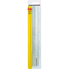 EberhardFaber Vonalzó, alumínium, 30 cm, EBERHARD FABER vonalzó