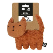 EBI D&D HOME Zoey- catnippel tölthető plüss macskajáték 15x5x12cm barna játék macskáknak