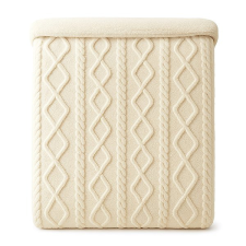 eCa KOC14K Puha plüss takaró XL, 180 × 220 cm, krém szín lakástextília