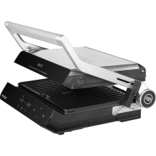 ECG FORZA 5200 Fuego Kontaktgrill 2000 Watt - Fekete / Ezüst (FORZA-5200) grillsütő