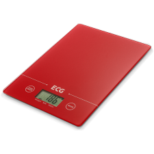 ECG KV 117 Slim Digitális konyhai mérleg - Piros konyhai mérleg
