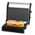 ECG S 3070 Panini Power mini grill,inox/fekete