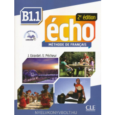 ÉCHO 2E B1.1 LIVRE+CD nyelvkönyv, szótár