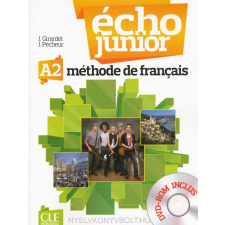 ÉCHO JUNIOR A2 LIVRE+DVD-ROM nyelvkönyv, szótár