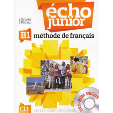  ÉCHO JUNIOR B1 LIVRE+DVD-ROM nyelvkönyv, szótár