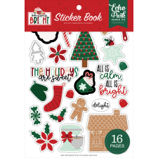 Echo Park Baking Spirits Bright Matrica készlet Sticker Book (16 ív) matrica