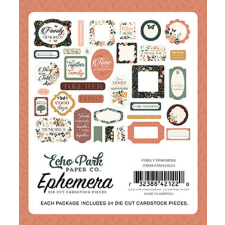 Echo Park Family Kivágatok Ephemera (1 csomag) matrica