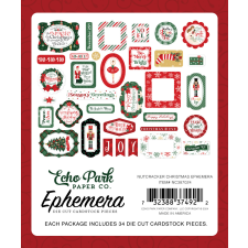 Echo Park Nutcracker Christmas Kivágatok Ephemera (1 csomag) matrica