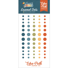 Echo Park Summer Vibes Díszítőelem Enamel Dots (1 csomag) dekorációs kellék